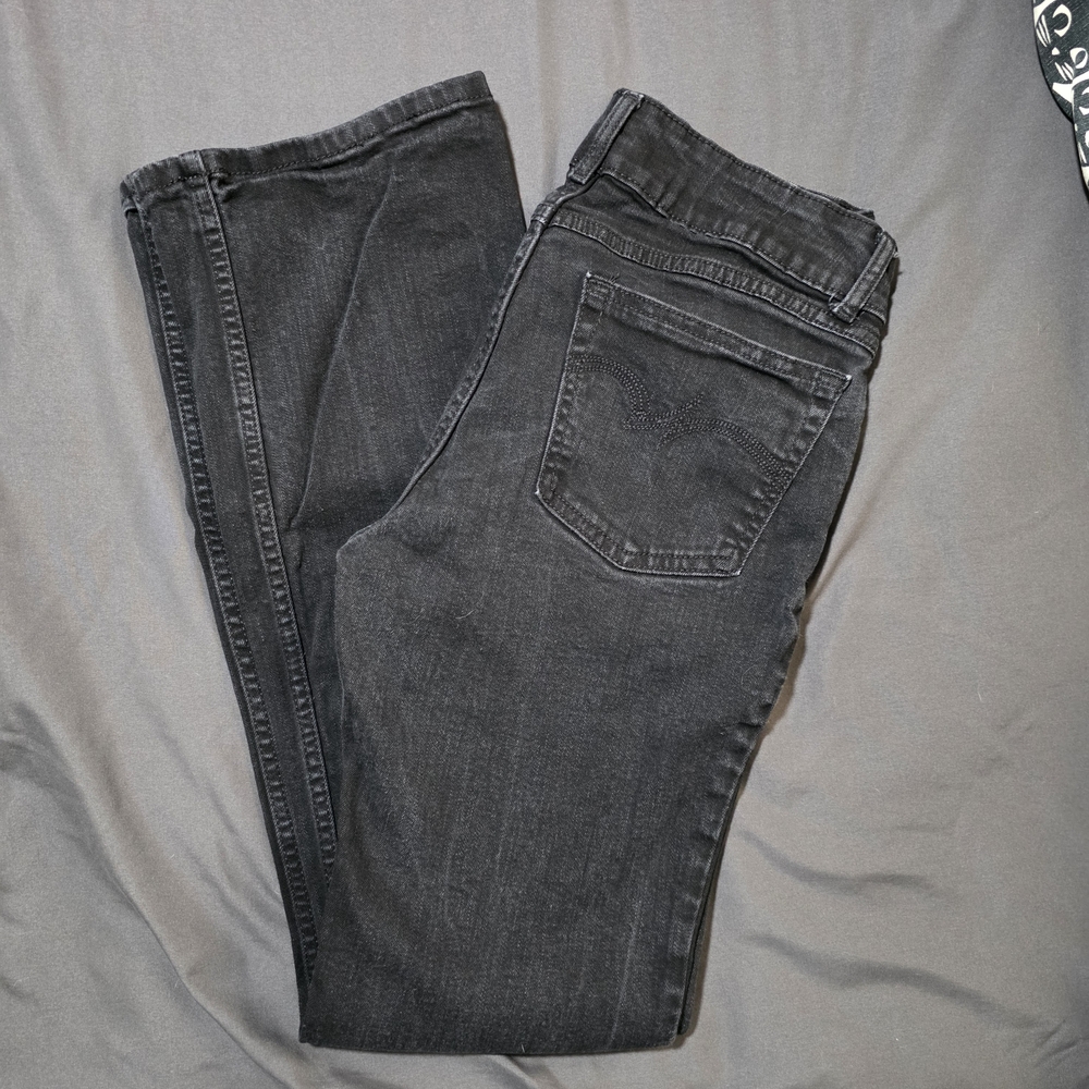 Wrangler Women's Charcoal Boot Cut Jeans